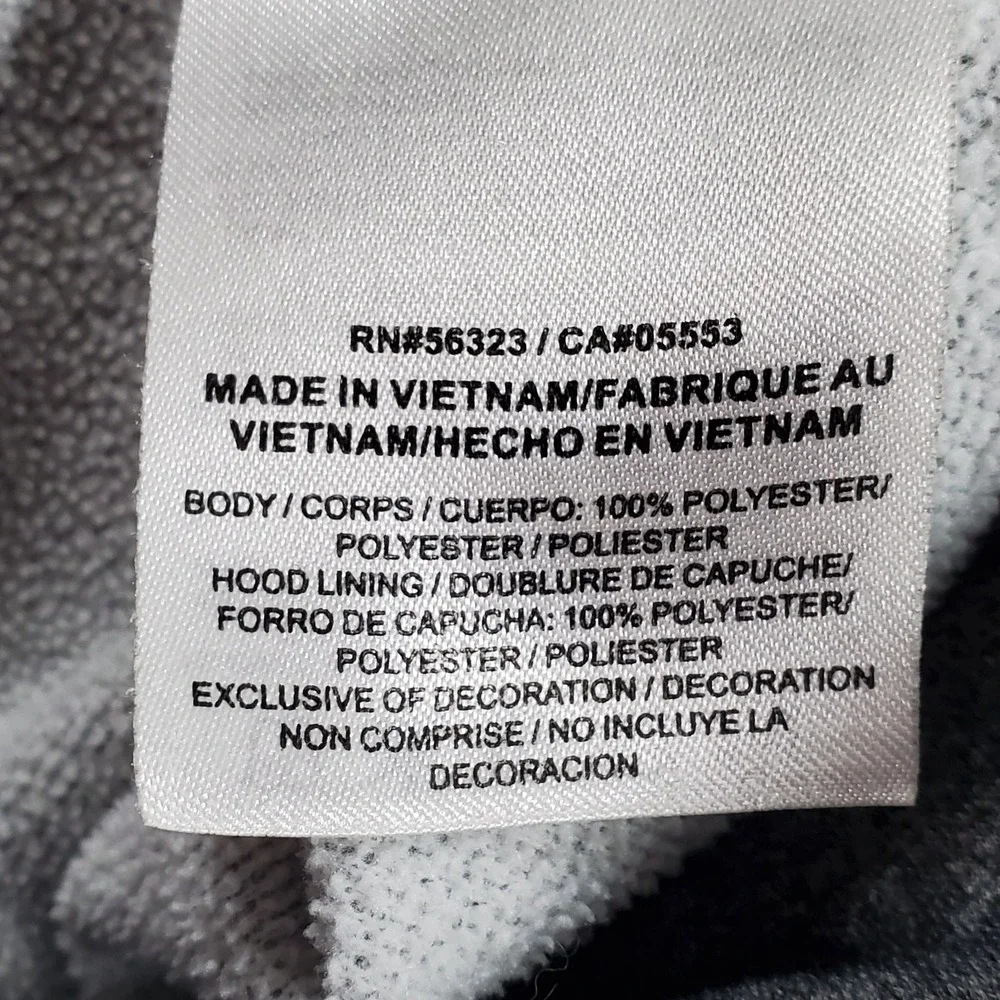 Nike Therma-FIT Hoodie XXL Gray Pullover‎ Swoosh Athletic Sweatshirt
